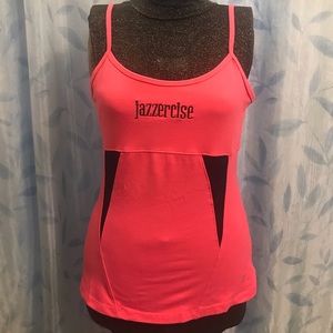 Jazzercise Athletic Top with Built-in Bra